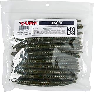 Yum Lures Dinger 5" Bulk 30-Pack