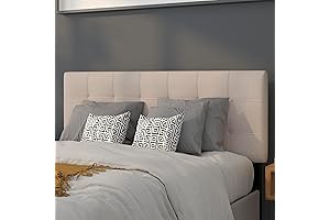 EMMA + OLIVER Quilted Tufted Upholstered Double Bed Headboard