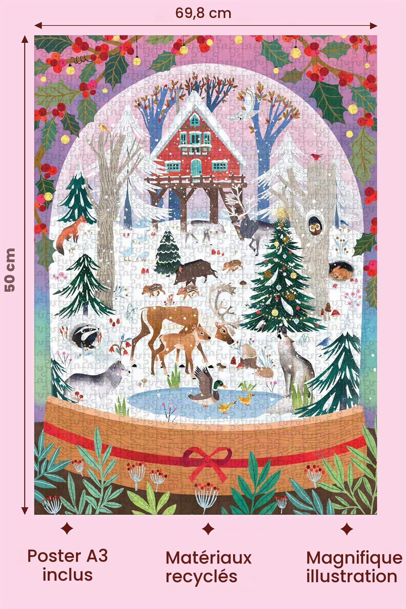 Puzzles pour Adultes 1000 pièces (Snowglobe)