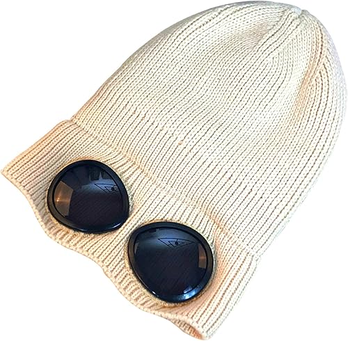 Miniatura 3 de Belsen Gorro de punto unisex con gafas de invierno cálido a prueba de viento