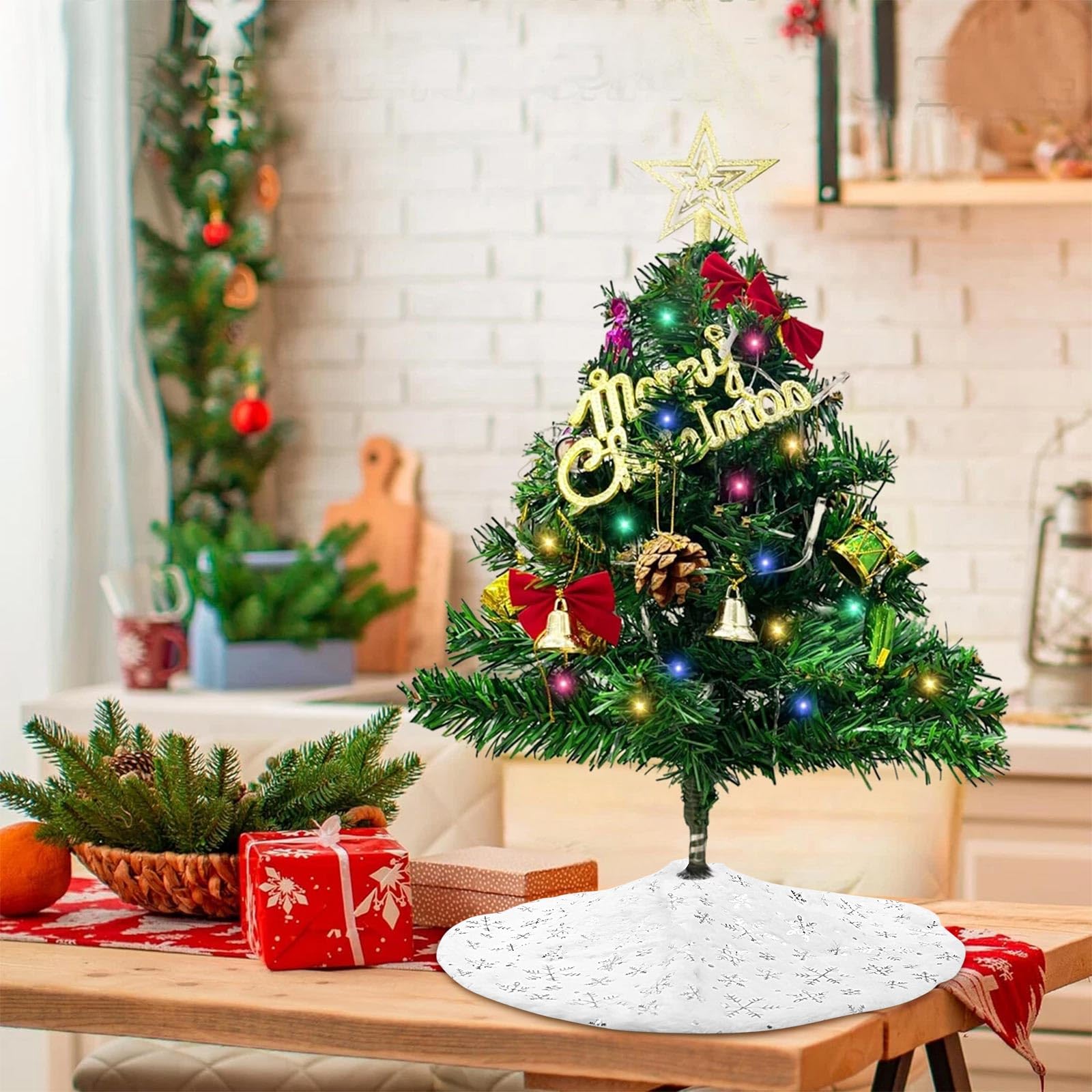 Lanpn 45cm Christmas Tree Skirt - Image 2