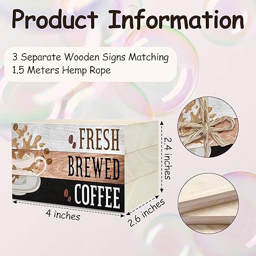 Miniatura 2 de Juego de libros decorativos de café, decoración retro de bandeja escalonada, juego de libros apilados de café de granja, decoración de libros de