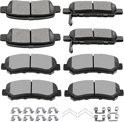 Miniatura 40 de SCITOO D1629 Ceramic Brake Pads Sets Front Fit For Dodge For Durango,For Jeep Grand Cherokee,For Mercedes-Benz