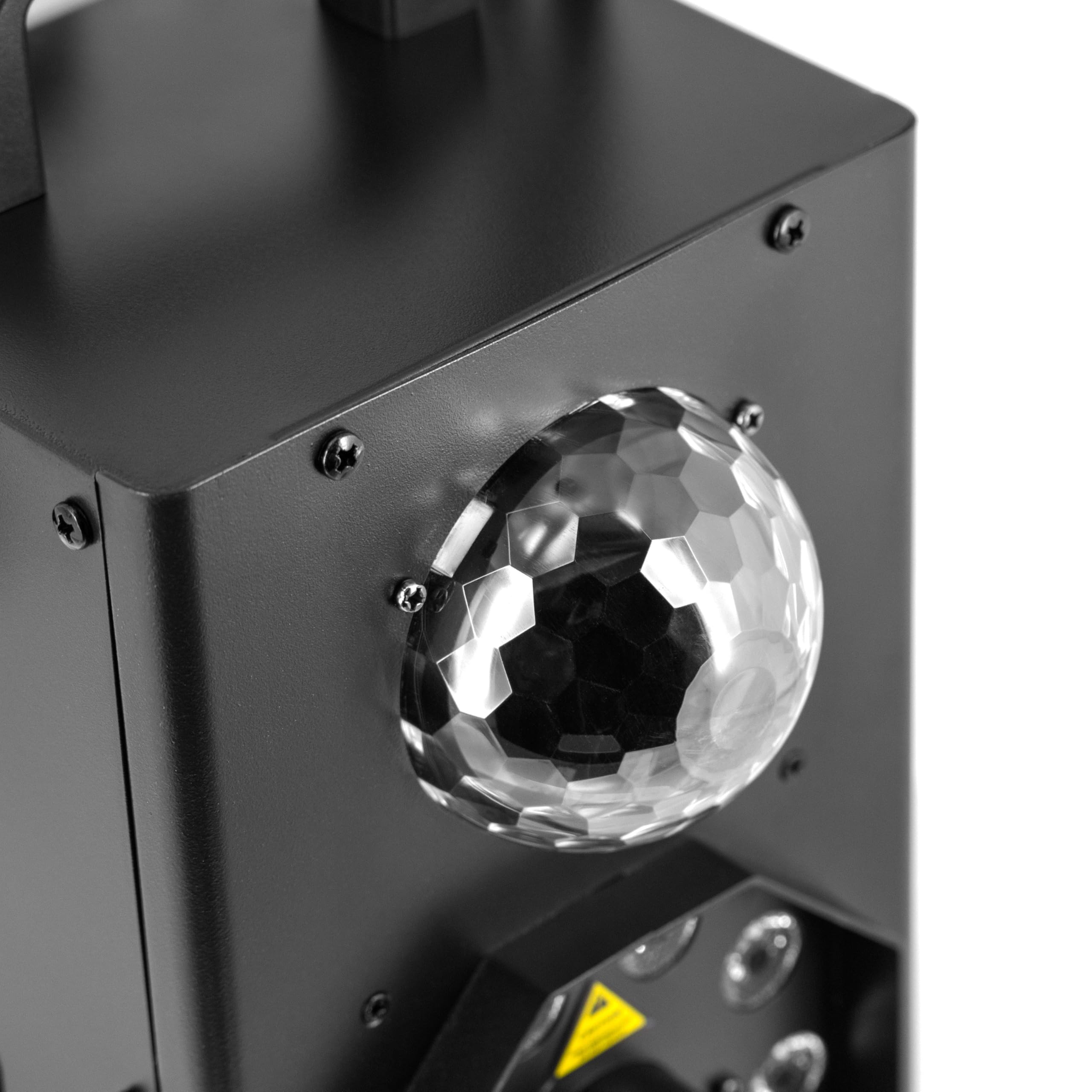 BoomToneDJ F700 FX Machine à fumée - Jeux de lumière pour soirée - Lumière Disco portable - Lumières LED RGB intégrées - Détection musicale - Télécommande incluse - Ambiance pour mariage, fête