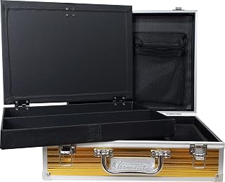 Master Case Travel Stylist Barber Case (Small, Gold)
