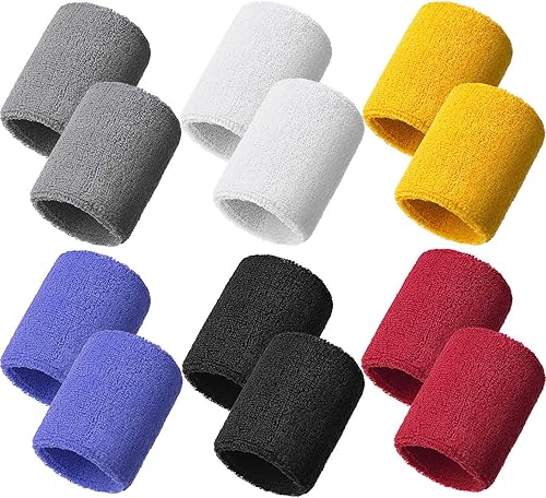 12 bandas deportivas para el sudor para hombres y mujeres, buena para tenis, baloncesto, correr, gimnasio, entrenamiento
