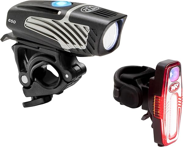 NiteRider Lumina Micro Sabre bike light combo, headlight and tail light