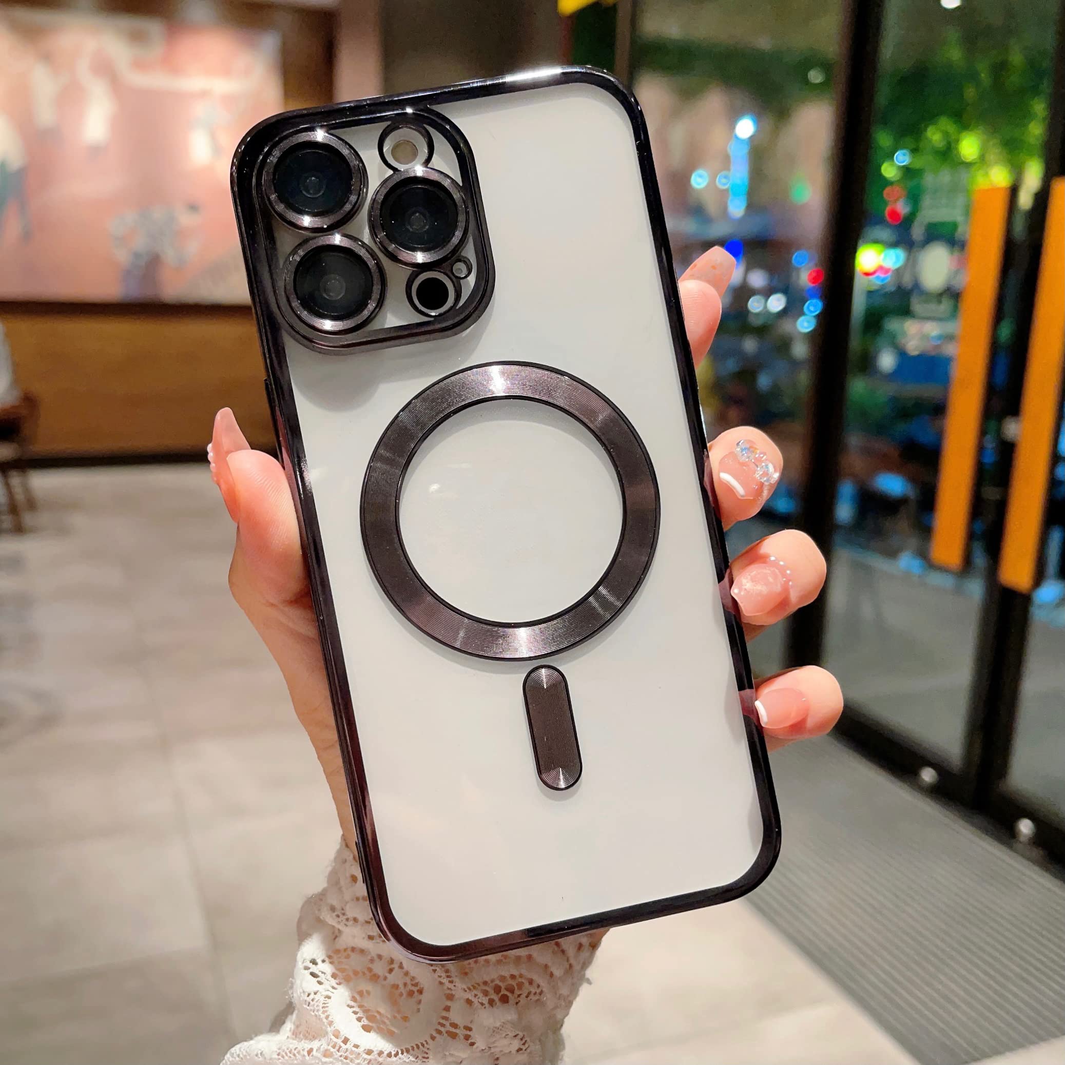 iPhone14Pro 6.1インチ ソフトシリコン 磁気ワイヤレス充電カバー Amazon.co.jp: iPhone 14 Proケース 6.1インチ 対応 背面クリア