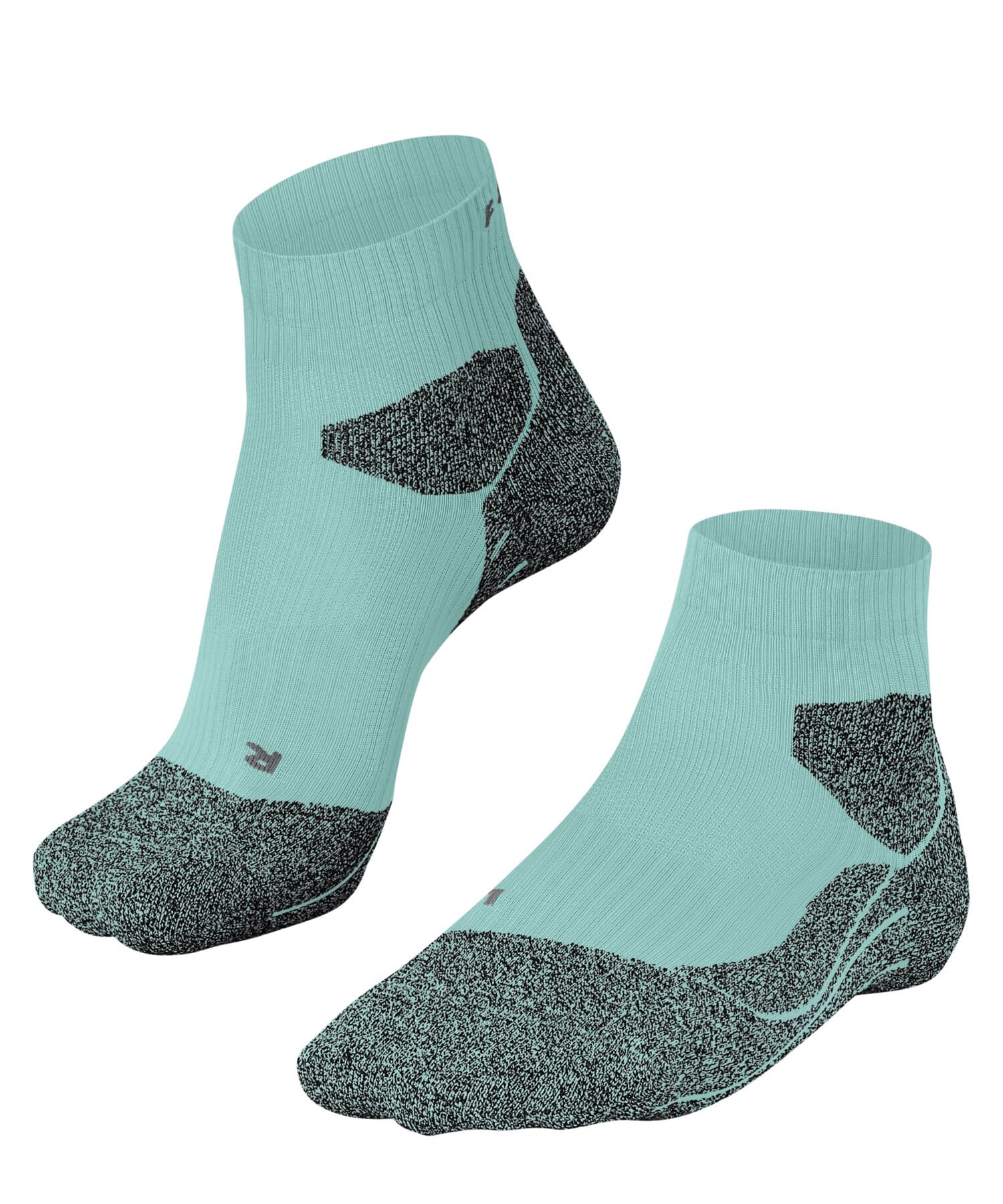 FALKE Women's RU Trail Running Socks Light Cushioning Anti Blister Compression Zones For Ankle Support On Uneven Terrain Short Low-Cut Quick-Drying Breathable Functional Yarn 1 Pair