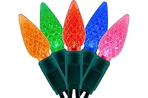 YULETIME C6 Multicolor One-piece LED Christmas Lights