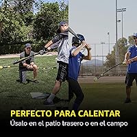 Vista 5 de SKLZ Hitting Stick Batting Swing Trainer for Baseball & Softball - Improve Swing Mechanics, Enhance Hand-Eye Coordination, and Boost Bat Speed for