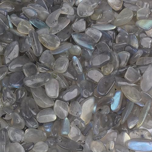 Miniatura 7 de ZenQ Chips de cristal, cristales caídos de 12 libra, cristales triturados naturales para manualidades, amazonita