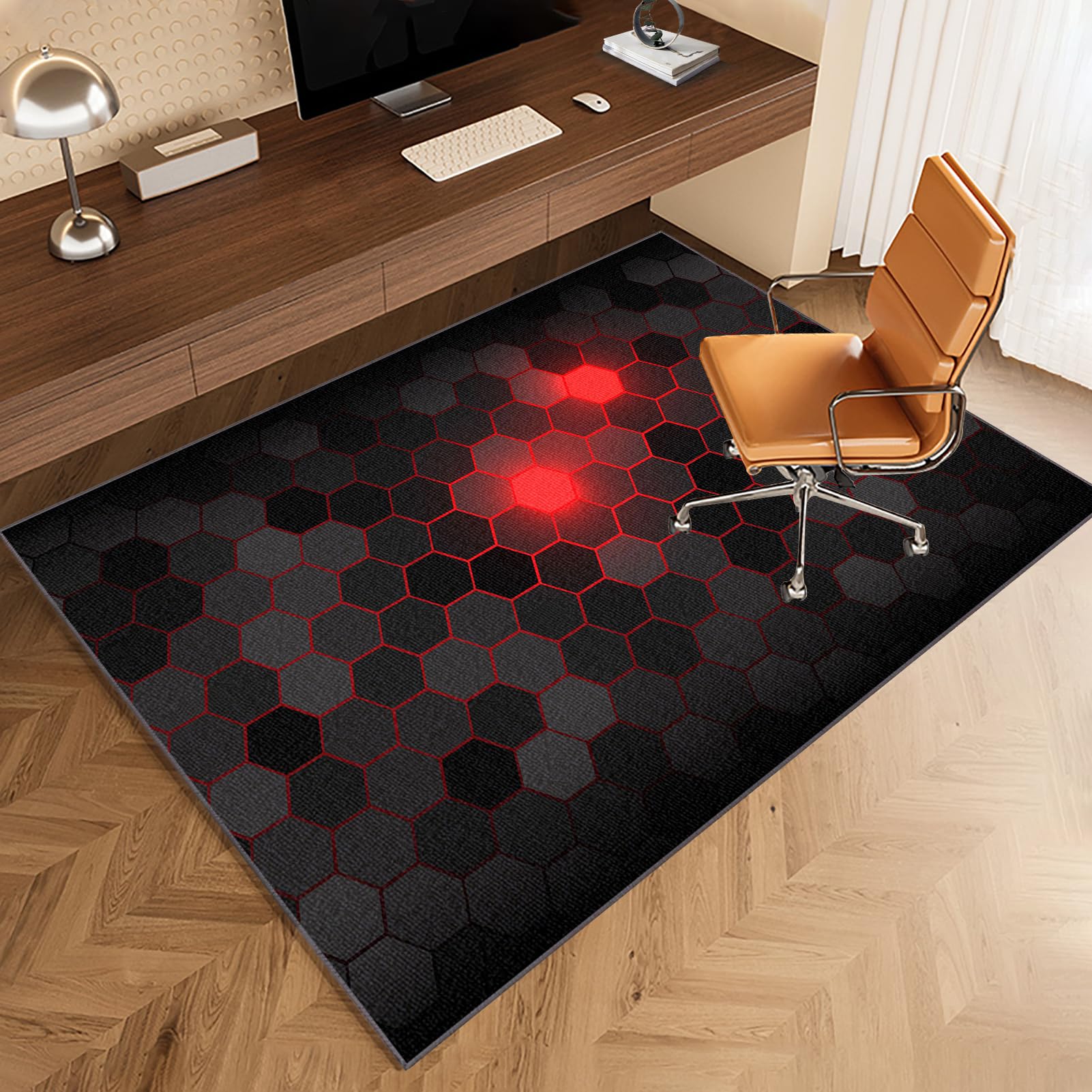 Tapis de chaise de bureau pour salle de jeux et décoration de maison