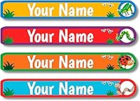 Vista 104 de Lovable Labels - 120 Etiquetas infantiles personalizadas, impermeables, aptas para lavavajillas, se pegan y despegan, son ideales