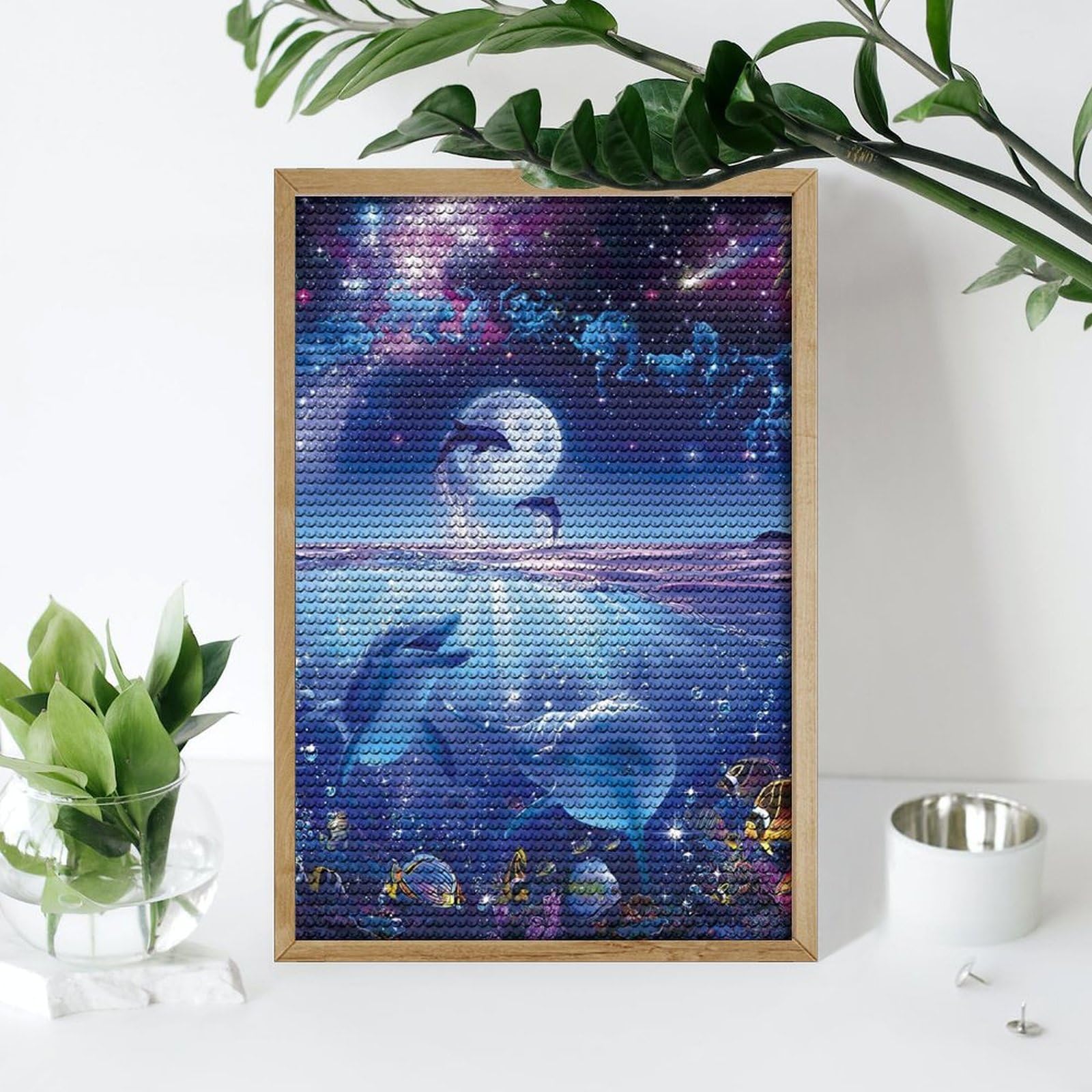 Amazon | ダイヤモンドアート ラッセン 星に願いを ダイヤモンド絵画