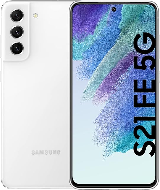 Samsung Galaxy S21 FE 5G Android Smartphone, No Contract, 6.4-Inch Dynamic AMOLED Display, 4500 mAh Battery, 128 GB / 6 GB RAM, White (Renewed)