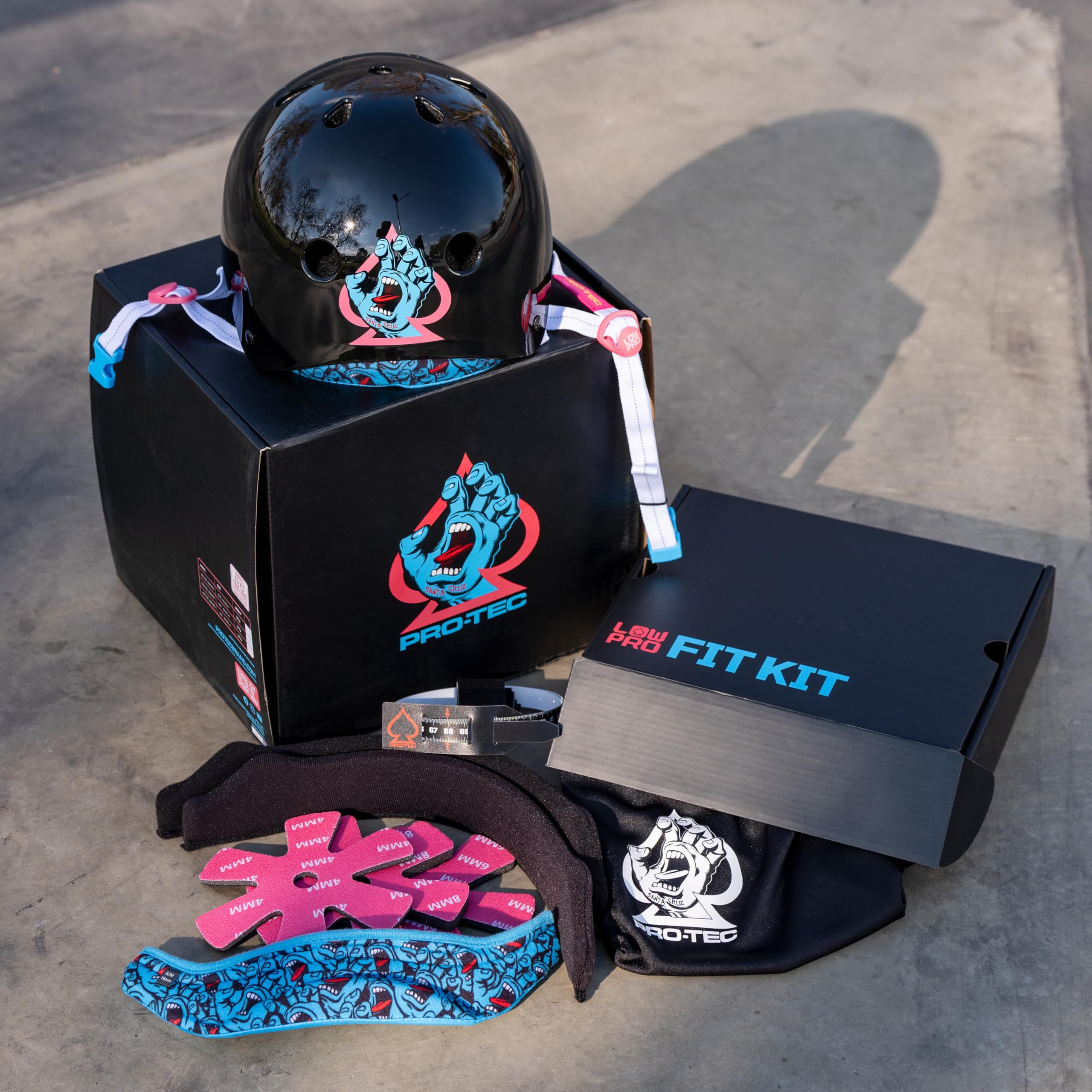 Pro-Tec Low Pro Dreifach-zertifizierter Helm, ideal für Skateboarden, Radfahren, BMX und Rollschuhlaufen