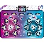 maysida Dance Mat Toy Gift for Kids ages 3-12, Dancing Music Playmat with 12 Key, Large Size (59*38 in), Double User Challenge Game Christmas Birthday Gift for Girls Boys 5 6 7 8 9 10 11 12 Year Old