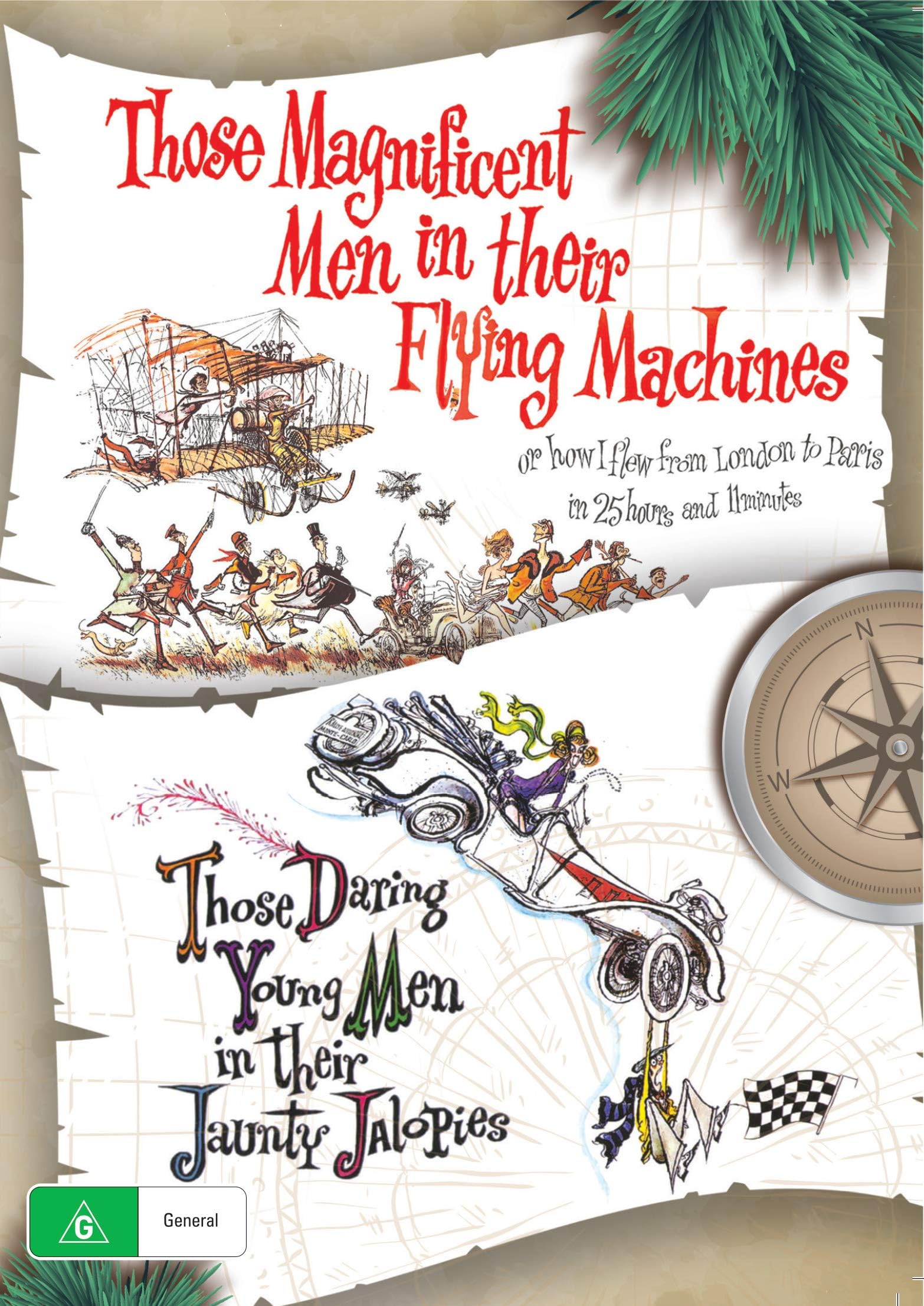 Those Magnificent Men in Their Flying Machines and Those Daring Young Men in their Jaunty Jalopies Collection Box Set DVD