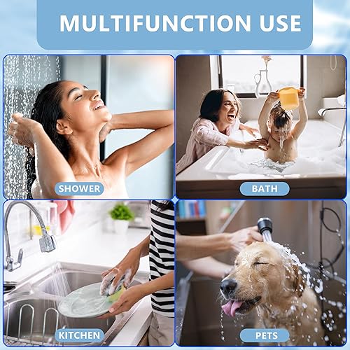 Miniatura 7 de Paquete de 4 filtros de cabezal de ducha de 20 etapas, cartucho de repuesto para agua dura, universalmente compatible con cualquier diseño similar,