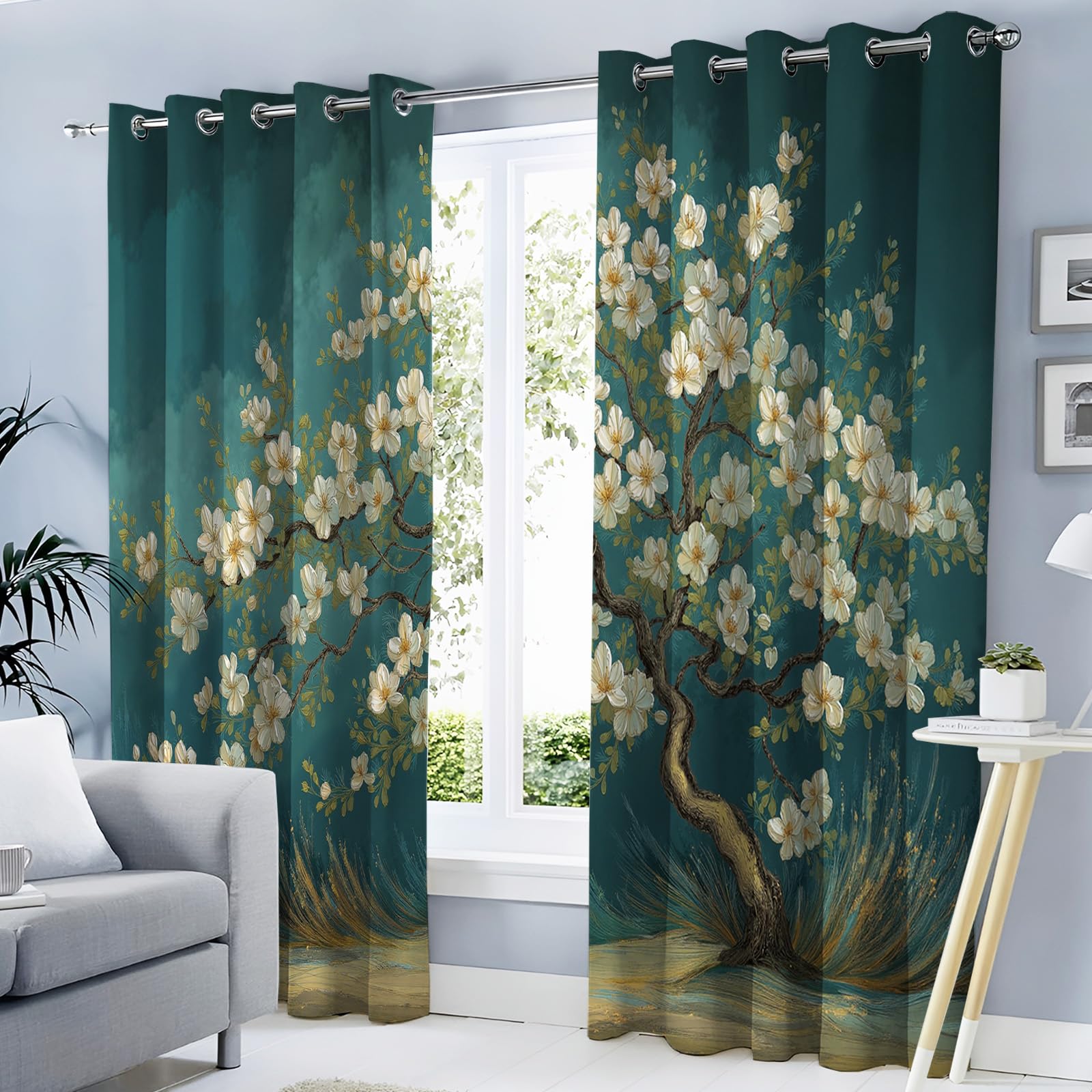 Rideau Oeillets Vert Foncé 140x260 : Protégez votre Intimité avec Style