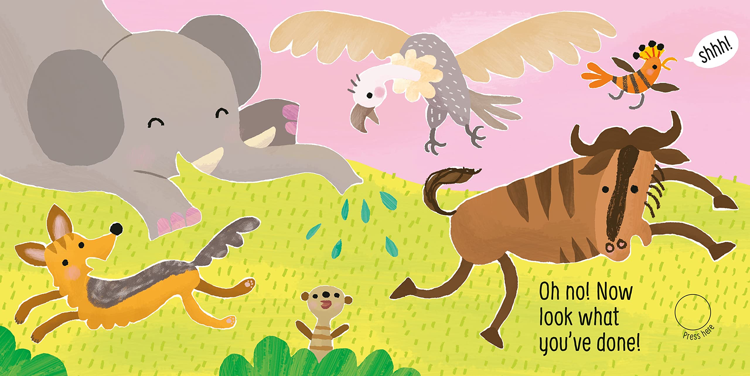 Don't Tickle the Elephant! (Touchy-feely sound books) (DON'T TICKLE Touchy Feely Sound Books)