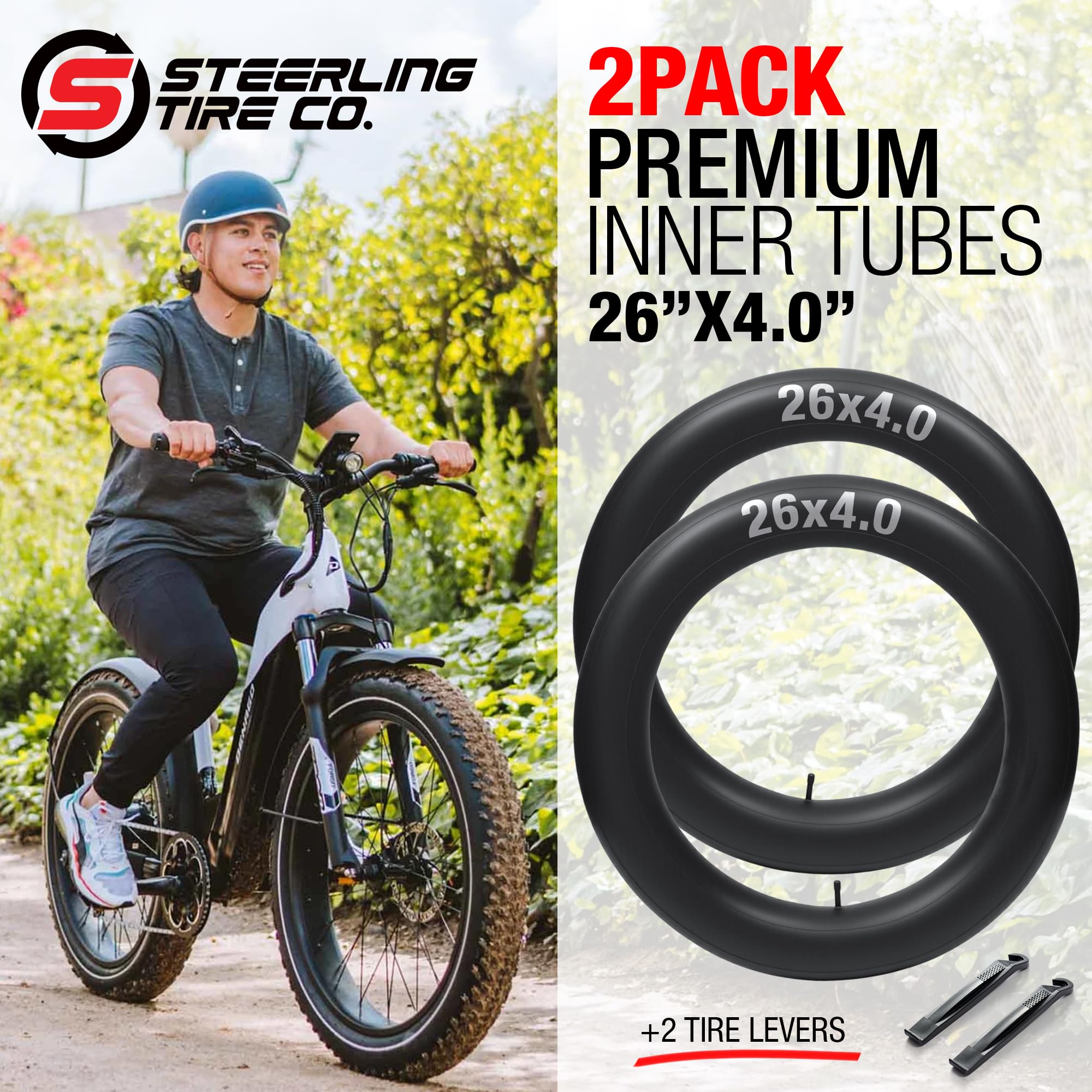 Fat Tire Bike Inner Tube 26 Inch 26 X Fat Bike Tire Pack Fat Tire Bike