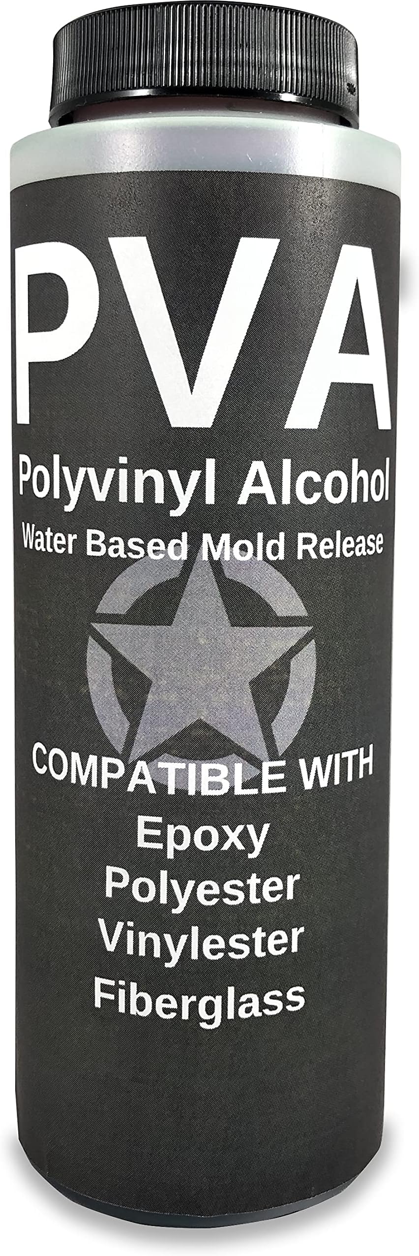 PVA Water Based Mould Release - Polyvinyl Alcohol Agent for Epoxy, Polyester, Vinyl Ester, Resin, Gel Coat, Polyurethane Foam, Silicone-Spray or Brush-On Film for Sculpture and DIY Projects