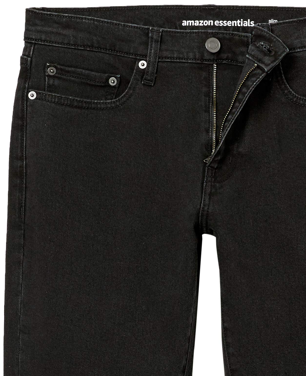 Amazon Essentials Hombre Vaqueros Ajustados - Colores interrumpidos — view 5