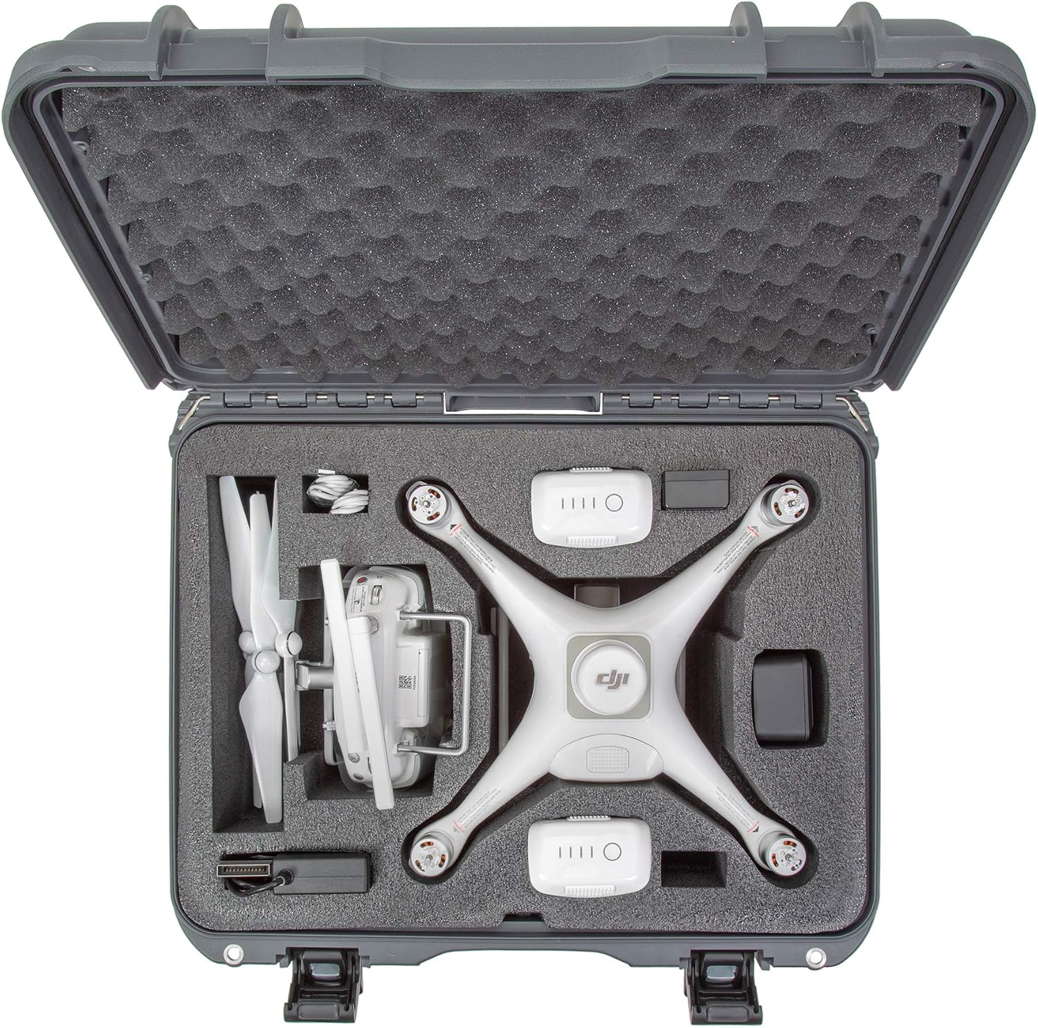 Black Friday Sale 2022 Nanuk 933 DJI Drone Waterproof Hard Case with Custom Foam Insert for The 4 RTK/Phantom 4 Pro / 4 Pro+ & 4 Pro+ 2.0 - Graphite (933-DJIP4RTK7)