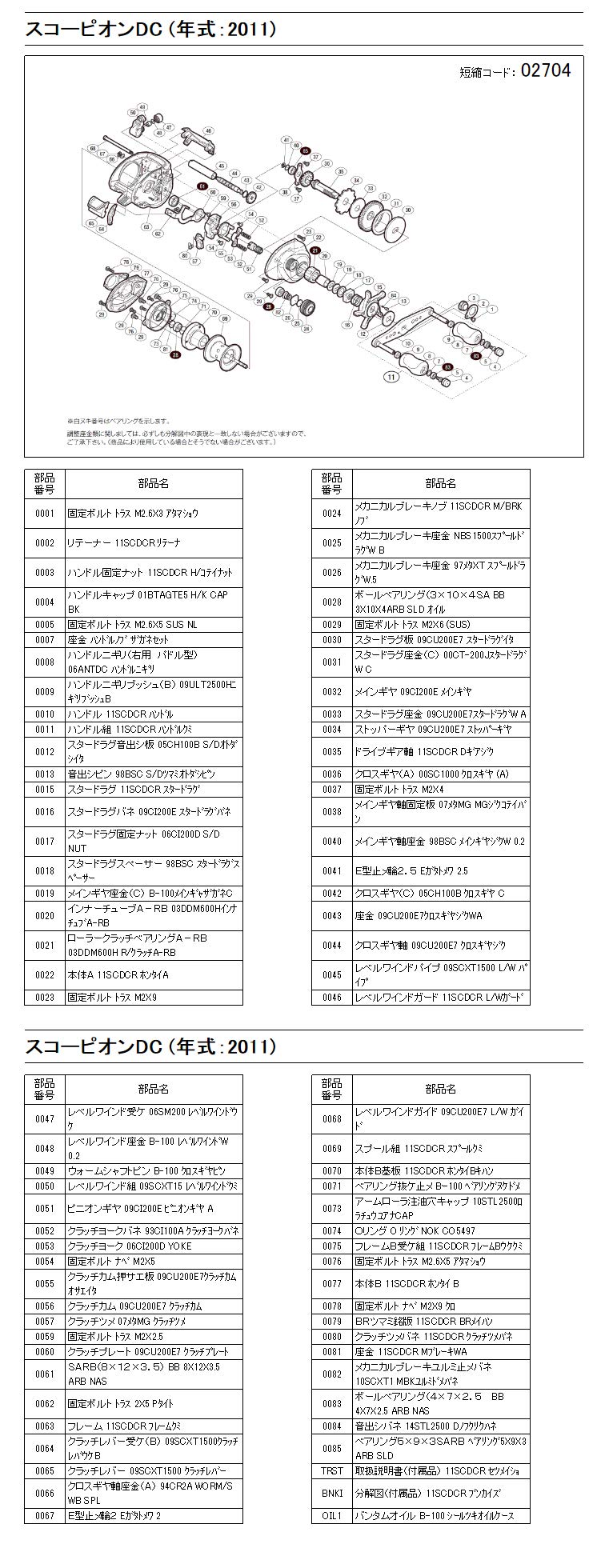 11スコーピオンdc 6.3:1 シマノ '11 スコーピオン DC 6.3 Shimano Scorpion DC Fishing