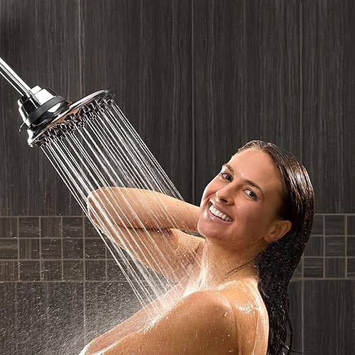 Miniatura 3 de Waterpik Cabezal de ducha RainFall+ de 7 modos, cromado, 1.8 GPM ASR-733E