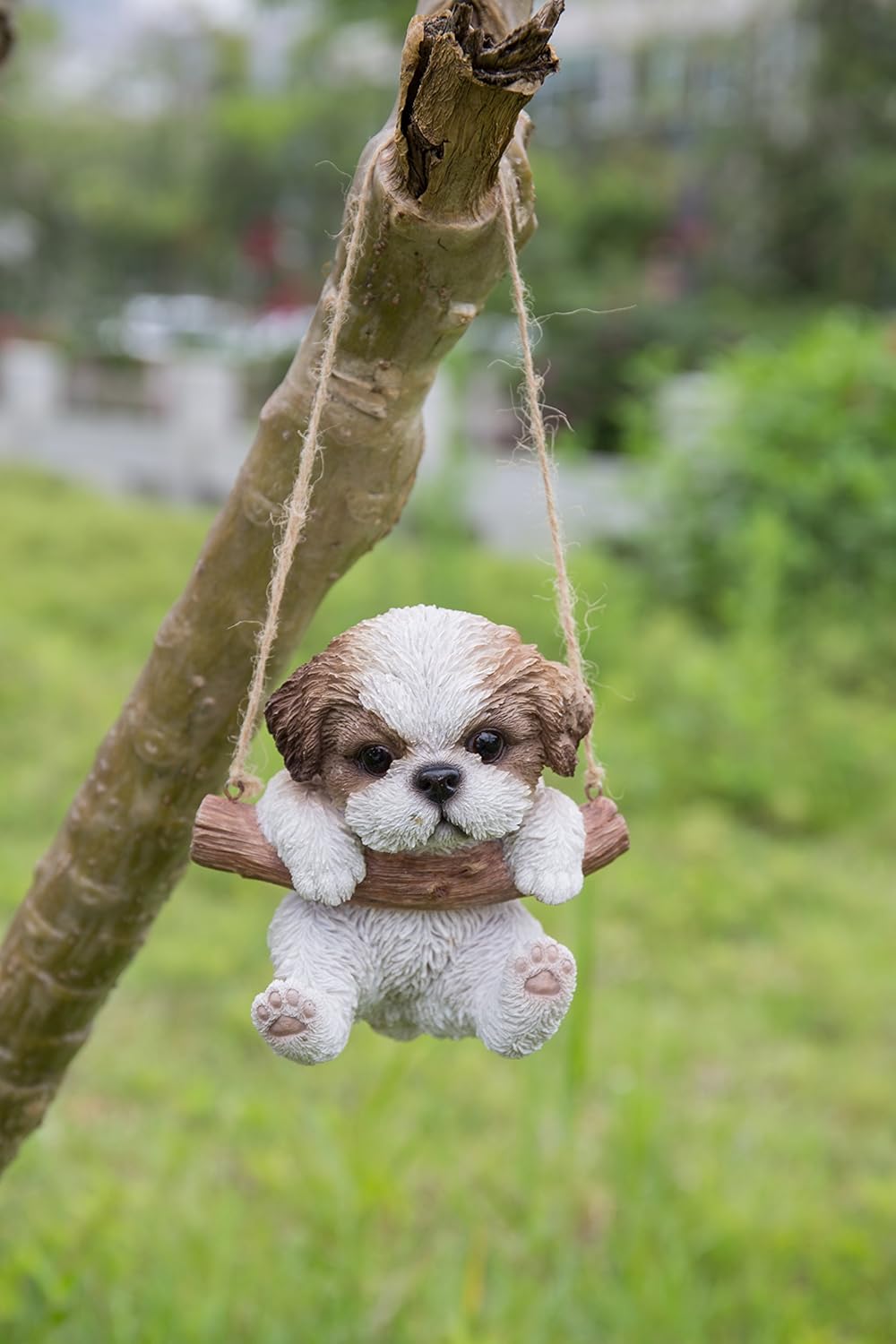 Hi-Line Gift Ltd 87704-A Shih Tzu Puppy Hanging Statue