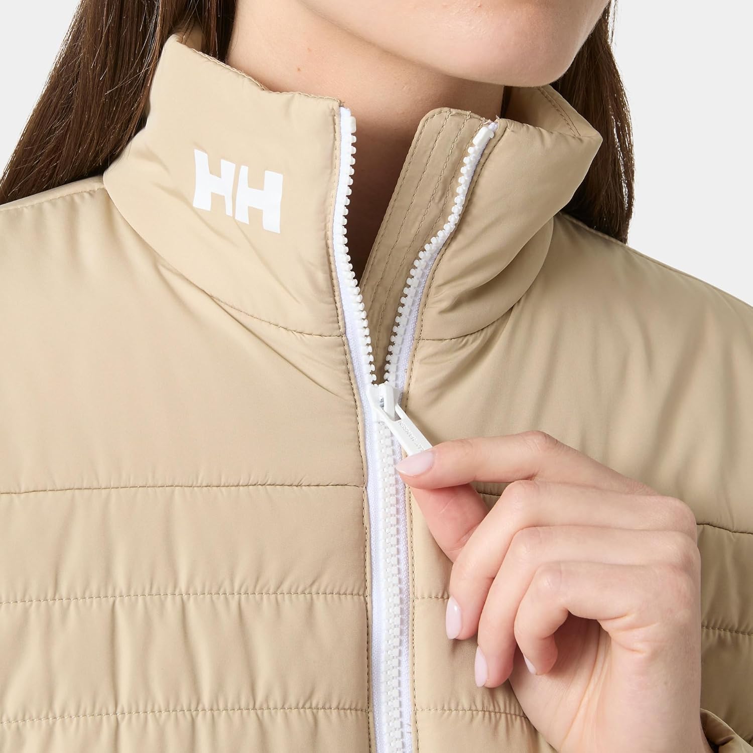 Helly-Hansen Crew Insulator Jacket 2.0 – Women's Soft, Lightweight, Warm Sailing & City Wear, Classic Marine Design
