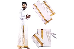 Ramraj Cotton Dhoti for Men - Quality Traditional Attire