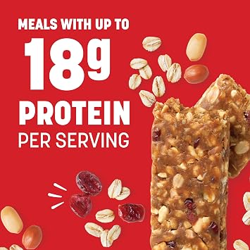 Nutrisystem Breakfast and Lunch Bar Variety Pack, Helps Support Weight Loss - 10 Count