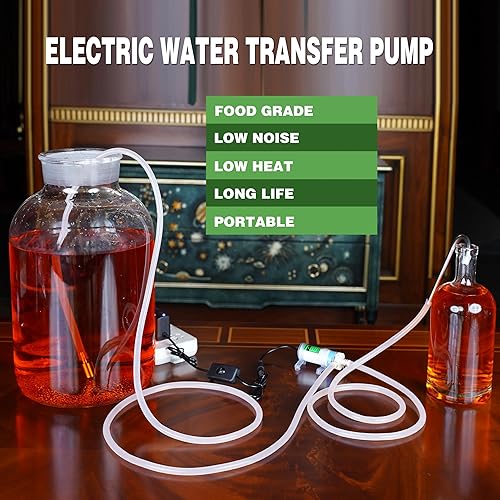 Miniatura 2 de Mini bomba eléctrica de transferencia de agua de grado alimenticio 100-240V para máquina de hielo, máquina de café y refrigeración por agua, bomba