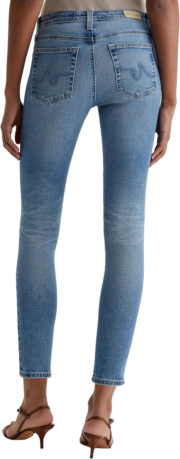 Womens Farrah Mid Rise Skinny Ankle Jean - Image 7