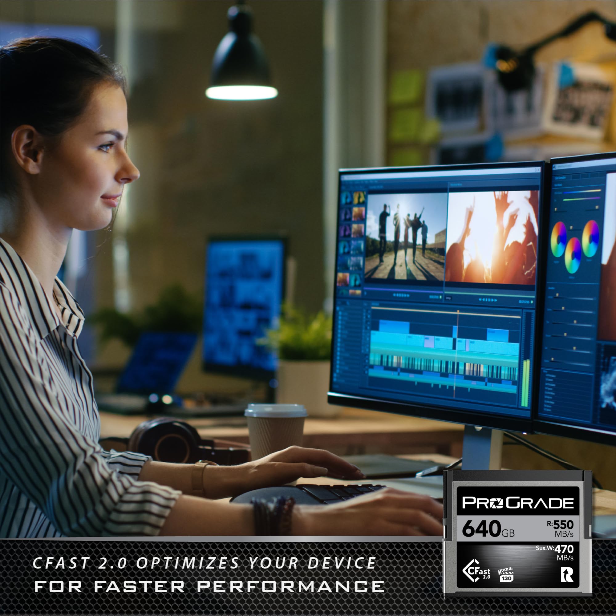 Amazon | ProGrade Digital CFast 2.0 コバルトメモリーカード