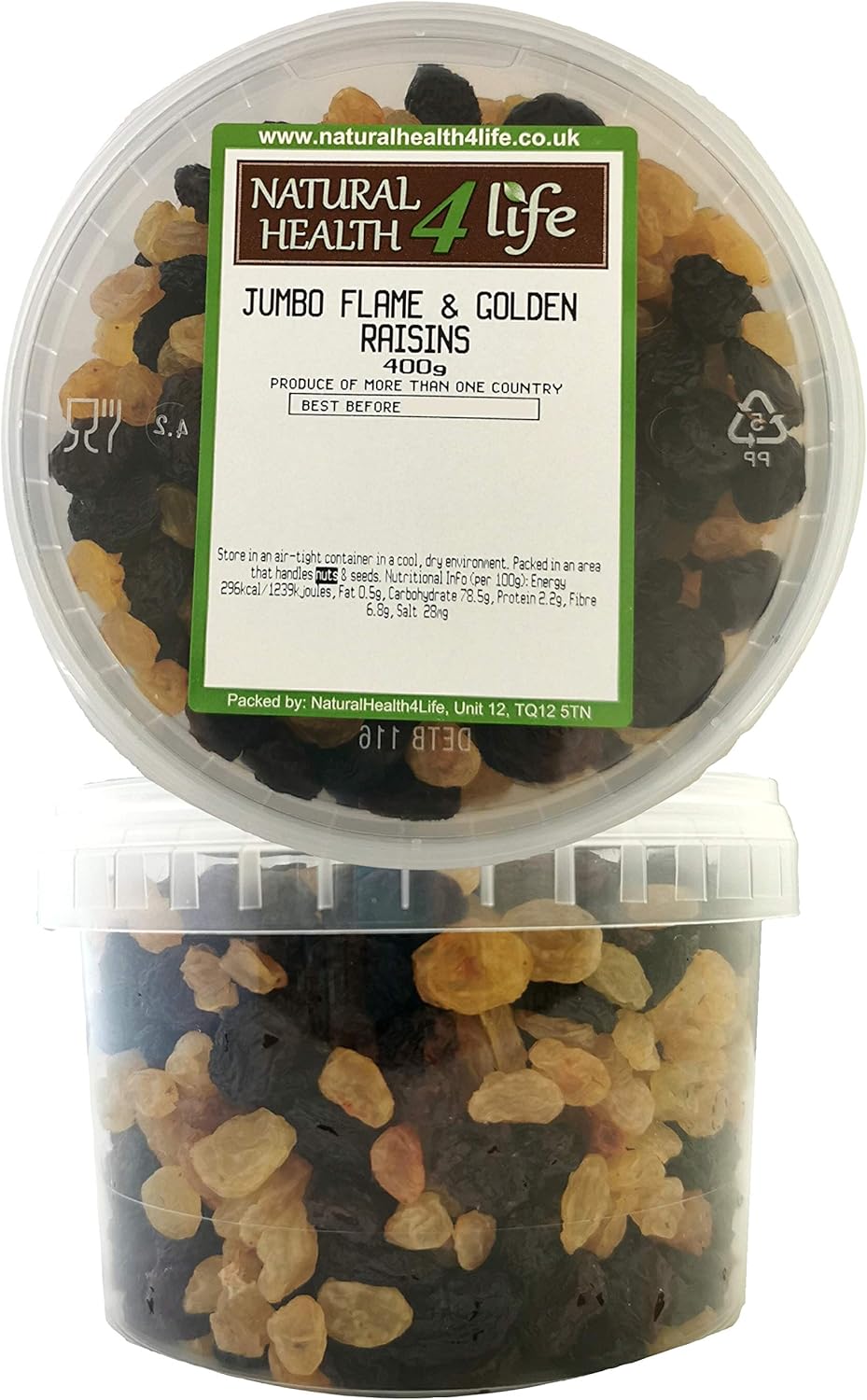 Jumbo Flame Raisins and Golden Raisins 400g Amazon.co.uk Grocery