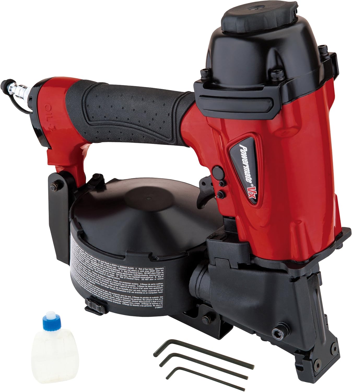 Powermate VX CRN175P Coil Roofing Nailer, Red Amazon.ca Tools & Home