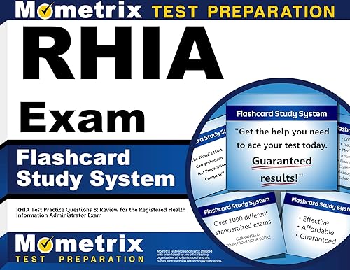 RHIA Exam Flashcard Study System: RHIA Test Practice Questions &amp; Review for the Registered Health Information Administrator Exam (Cards)
