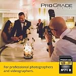 SD UHS-II 128GB Carte V60 - Jusqu'à 130MB/s Vitesse et écriture 250 MB/s Read Speed (en anglais seulement) pour Vloggers professionnels, cinéastes, photographes & Conservateurs de contenu – par Prograde Digital