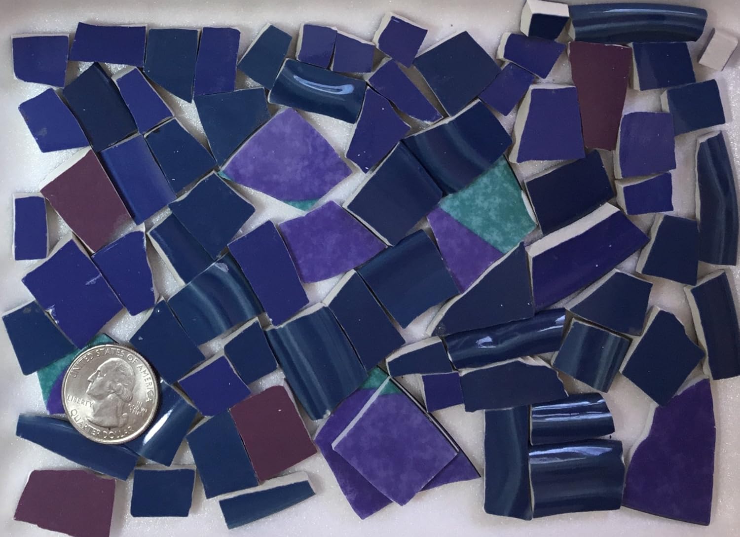 MOSAIC TILE HAND CUT Dish China / Ceramic Pieces Supply for Mosaics