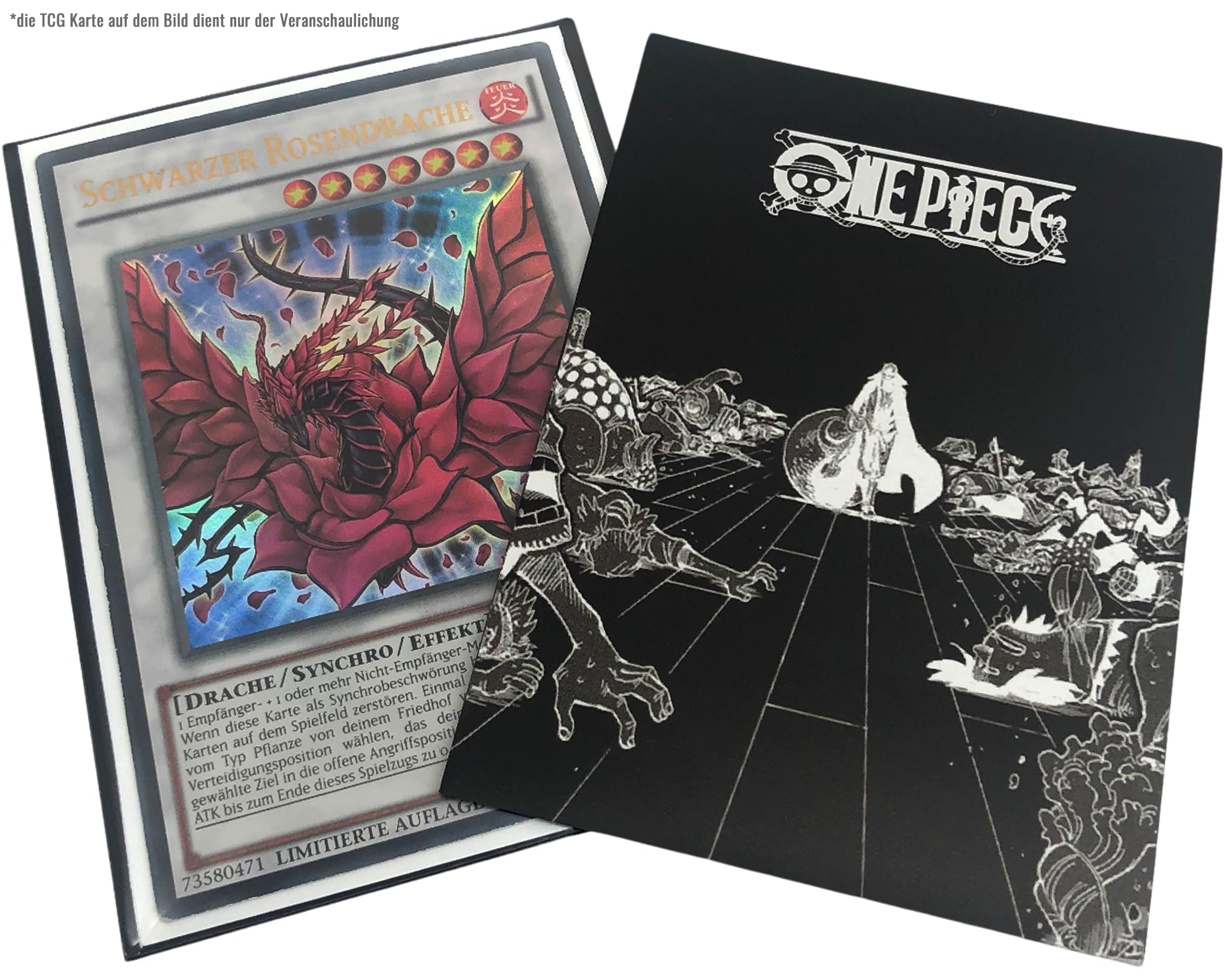 TCG Fleet Admiral Legacy – 70 Fundas Para Tarjetas Tamaño Estándar – One Piece, Magic, Pokemon, Yugioh