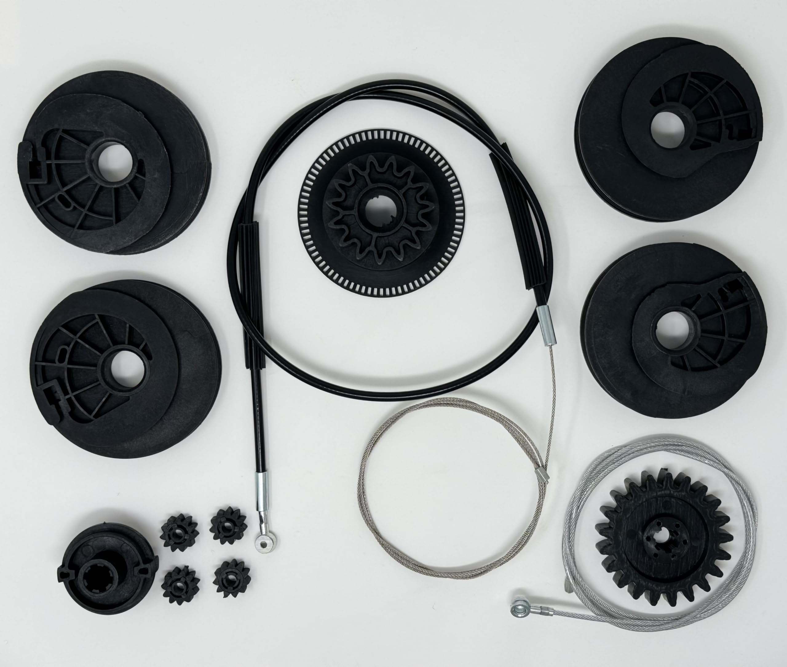 Kit de reparación de puerta corredera eléctrica para Mercedes Vito Viano Clase V W447 (13 piezas) | Se adapta tanto a lados izquierdo (N/S) como derecho (O/S) | Sustituye al fabricante original