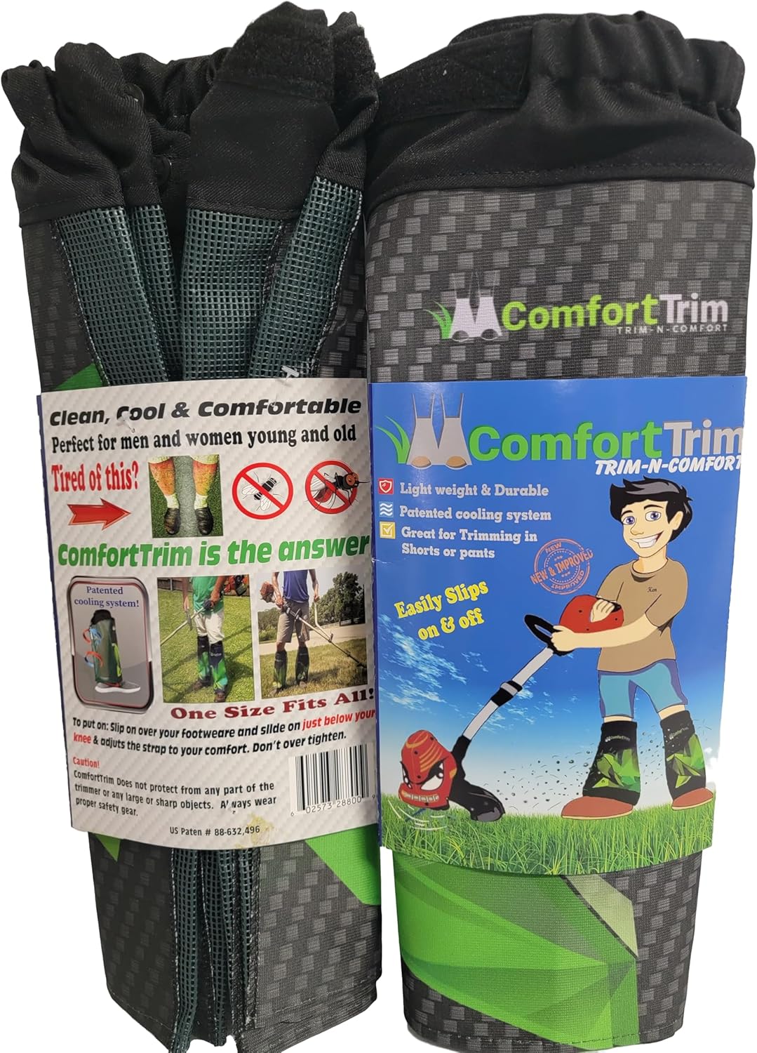 ComfortTrim Leg Guards for Weed Eating, Trimming & Mowing Comfort Trim