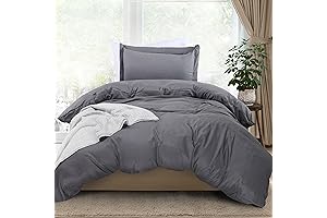 Utopia Bedding Duvet Cover Set, Twin Size: Ultra-Soft Microfiber Duvet Cover with Zipper Closure