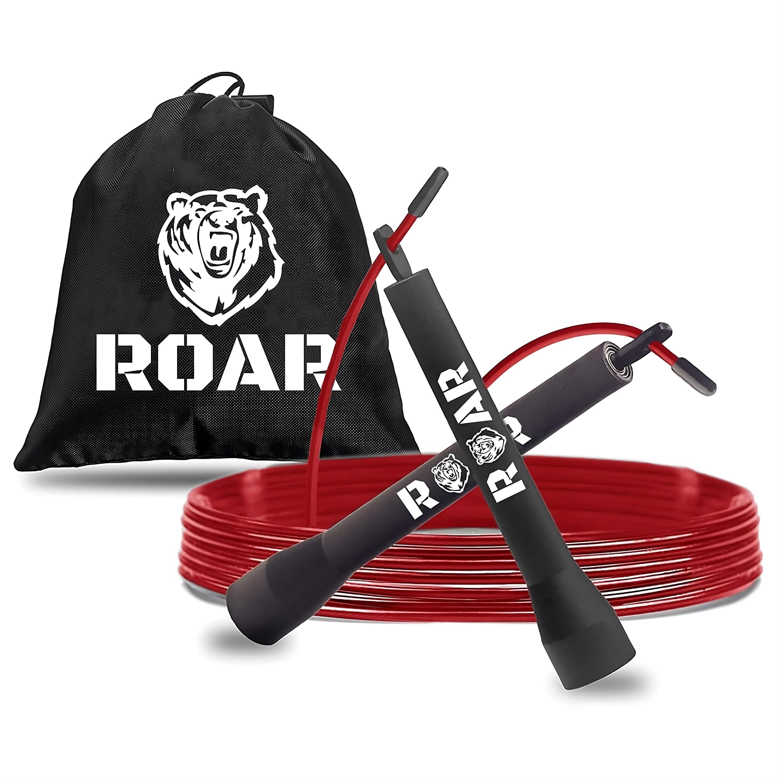 Roar® Corda Per Saltare Professionale, Crossfit, Boxe, Allenamento Veloce, Jumping Speed Rope