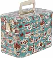 Amazon.co.jp: 日本製 昭和レトロ メイクボックス（コスメ